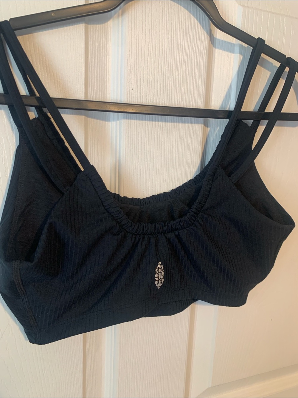FP Black Ribbed Crop Top - Picture 5 of 8
